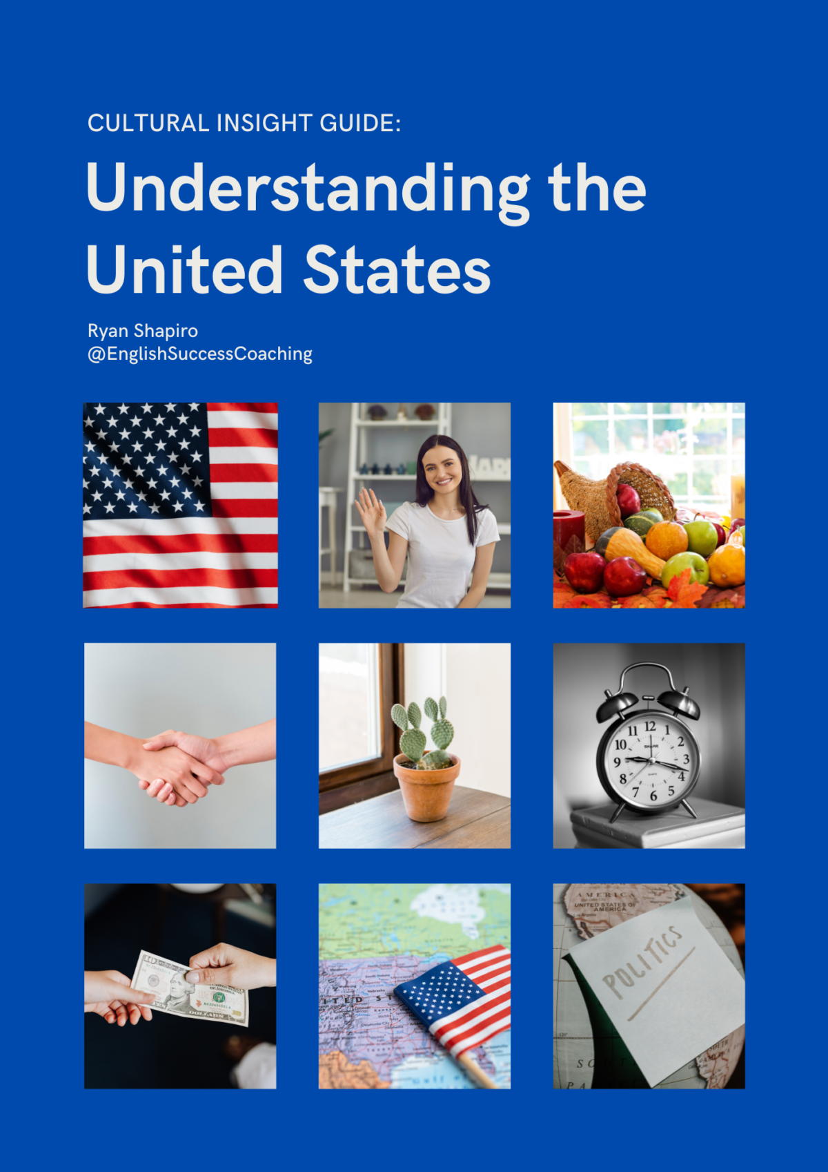 Cultural Insights Guide Understanding the United States A4 Cover